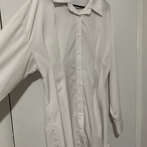 Bottom Down Corset Shirt Dress - Picture 4 of 6